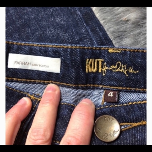 Kut From The Kloth Farrah Baby Bootcut Jeans 4 - Picture 5 of 5